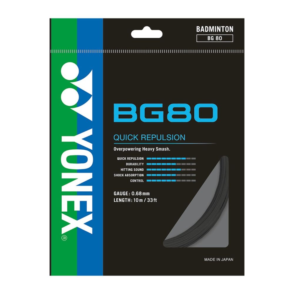Yonex BG80 High-Modulus Vectran Badminton String