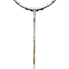 Hundred Predator 79 Extra Strong Japan Made Graphite Strung Badminton Racket with Full Racket Cover | 79 Grams (5U) | Maximum Tension : ≤38lbs