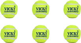 Vicky Yellow Tennis/Cricket Ball Light - Pack of 6