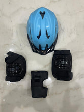 Protective Kit for Skating, 4 in 1 Protective Kit Includes 1 Head, 2 Knee 2 Elbow & 2 Pam Guards Skating Kit - Beginner, Multicolor junior aur senior