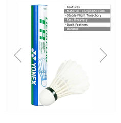 YONEX Aeroclub TR Feather Badminton Shuttlecock acbtr