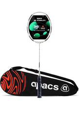 Apacs Z-Ziggler (unstrung, Max Tension Upto 38 LBS) 6.4mm Slim Shaft