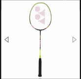 Yonex Graphite Muscle Power 55 Light Strung Badminton Racket, 4U5 - Light Green