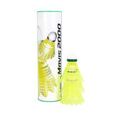 Yonex Mavis 2000 Nylon Suttlecock - Yellow (Pack of 6)