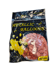 Matellic balloon 50pcs pack