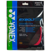 Yonex Exbolt 68 Badminton String – High Repulsion Power, Quick Response, Durable & Control-Oriented String for Advanced Players