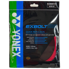 Yonex Exbolt 68 Badminton String – High Repulsion Power, Quick Response, Durable & Control-Oriented String for Advanced Players