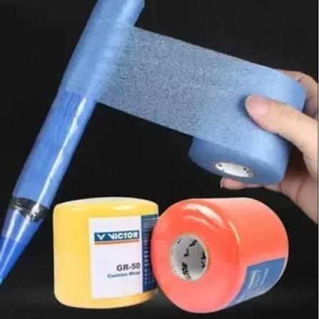 10 Metre x 70 mm Cushion Wrap for Badminton, Tennis & Pickleball Rackets | Shock & Vibration Control | Moisture Absorbing Cushion | Pro Player Use