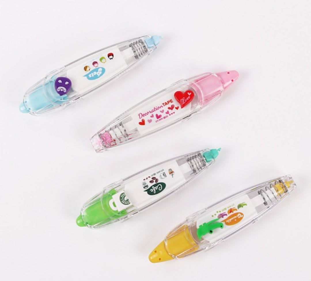 Correction Tape Cute Decorative Sticker Pen for Kids Art Projects Sc