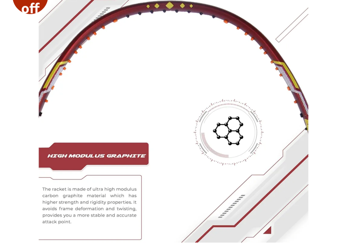 Apacs Finapi 232 XTRA Power Badminton Racket