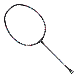 Hundred Predator 79 Extra Strong Japan Made Graphite Strung Badminton Racket with Full Racket Cover | 79 Grams (5U) | Maximum Tension : ≤38lbs