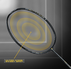 Apacs Dark Knight Series 1 | World's First 40LBS, 80g Ultra Strong Frame | 100% Japanese Graphite | Ultra high Tension Yet Super Light | Special Series Badminton Racket with Full Cover