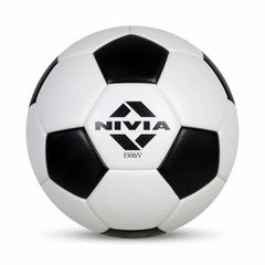 Nivia black and white football