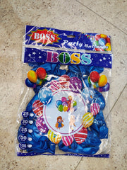 Matellic balloon 50pcs pack