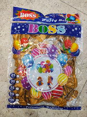 Matellic balloon 50pcs pack