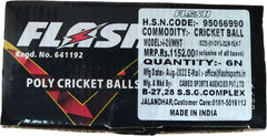 Flash i20 ball synthetic cricket ball single pcs