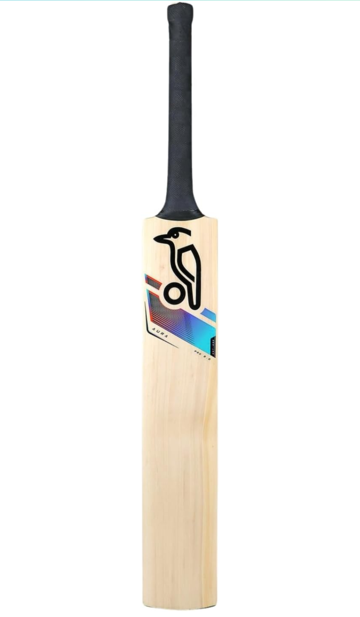 Kookaburra Aura Pro 8.0 Kashmir Willow Cricket Bat | Durable Junior Cricket Bat | Lightweight & Powerful Design for Aspiring Players (Size 5)