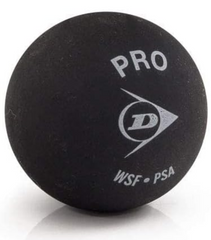 Dunlop 700108A Squash Ball, Size Standard (Black)