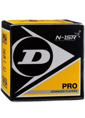 Dunlop 700108A Squash Ball, Size Standard (Black)