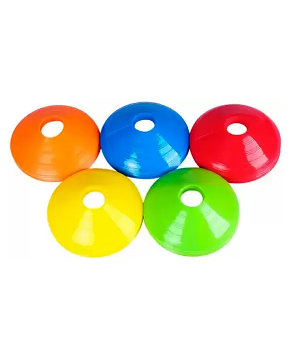 Disc Plastic Space Marker Agility Soccer Cones for Training, set of 10