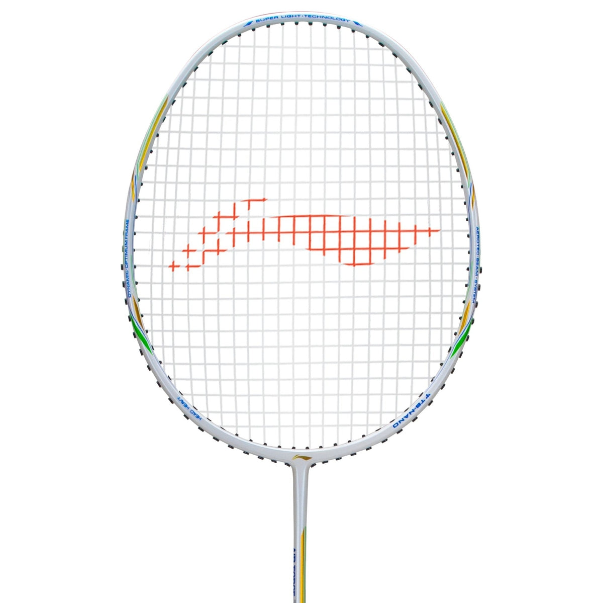 LI-NING AIR-FORCE 78 G2 White, Gold Strung Badminton Racket