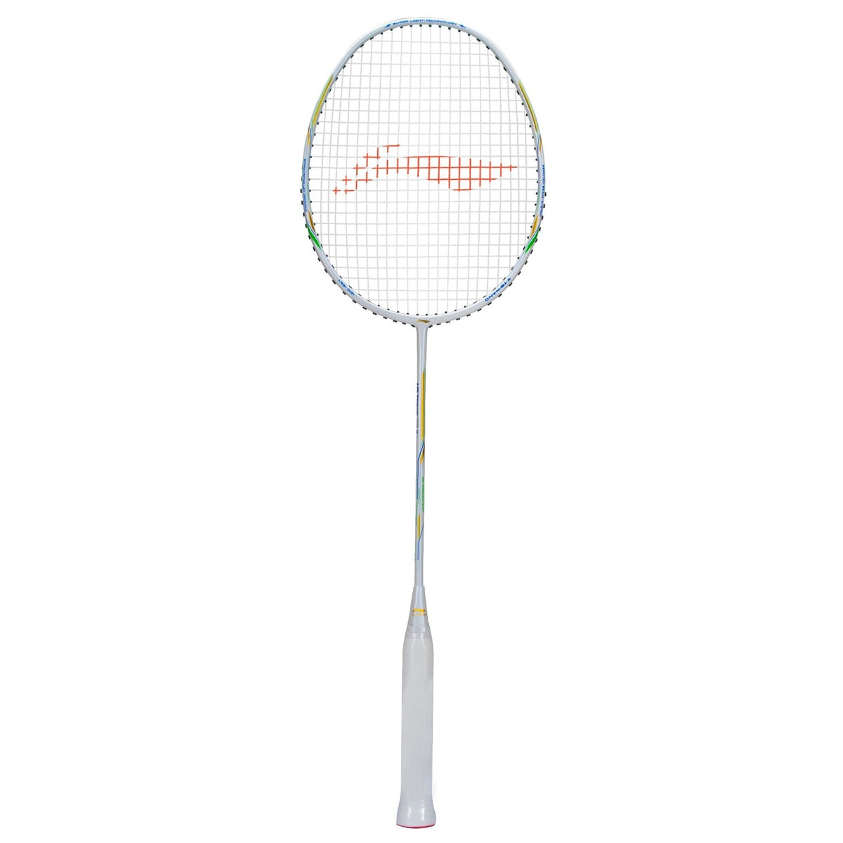 LI-NING AIR-FORCE 78 G2 White, Gold Strung Badminton Racket