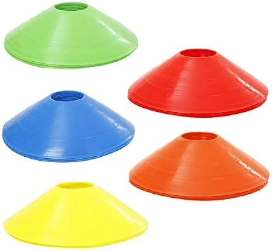 Disc Plastic Space Marker Agility Soccer Cones for Training, set of 10