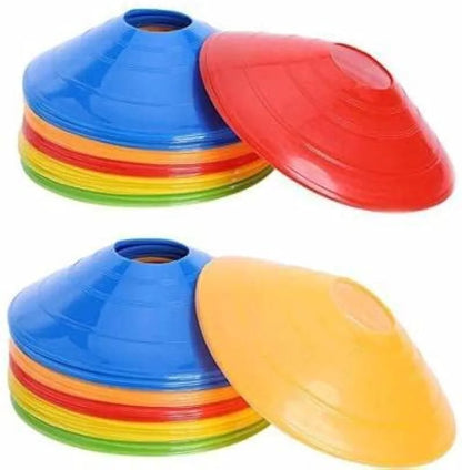 Disc Plastic Space Marker Agility Soccer Cones for Training, set of 10