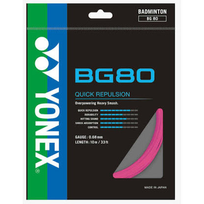 Yonex BG80 High-Modulus Vectran Badminton String