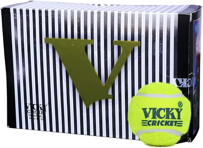 Vicky Yellow Tennis/Cricket Ball Light - Pack of 6