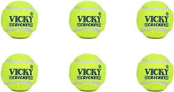 Vicky Yellow Tennis/Cricket Ball Light - Pack of 6