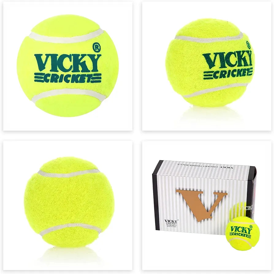 Vicky Yellow Tennis/Cricket Ball Light - Pack of 6