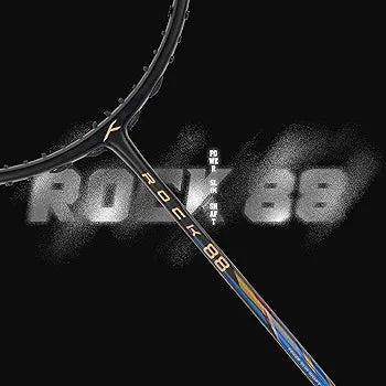 HUNDRED Rock 88 Carbon Fibre Strung Badminton Racket