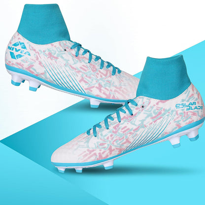 Nivia Oslar  Blade 3.0 Football Stud for Men/Fusion Technology/Comfortable Football Shoes/Football Stud