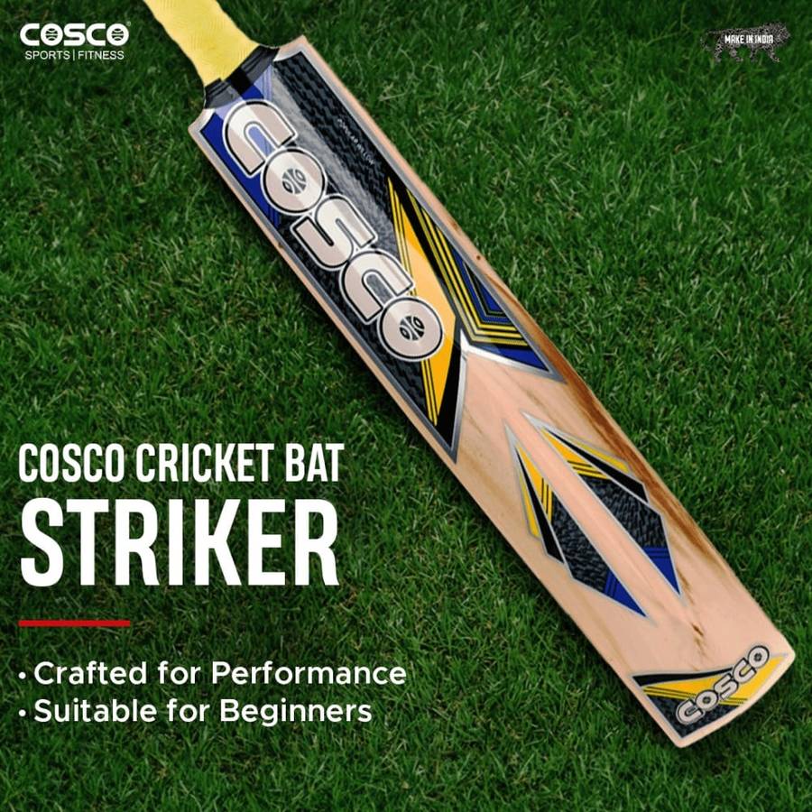 Cosco Popular Willow Striker Cricket Bat - Full Size