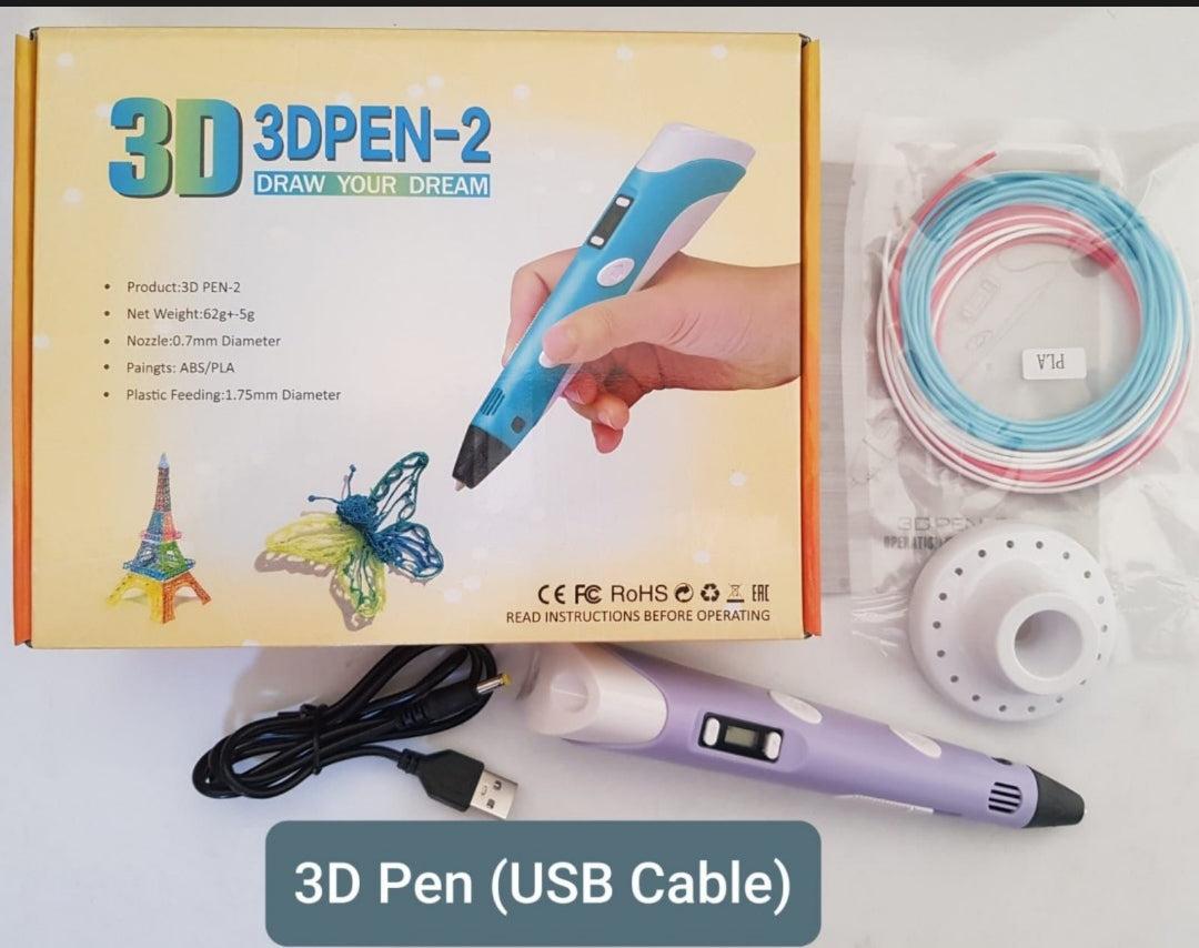 Durable Magic 3D Intelligent Drawing Printing Doodler Pen