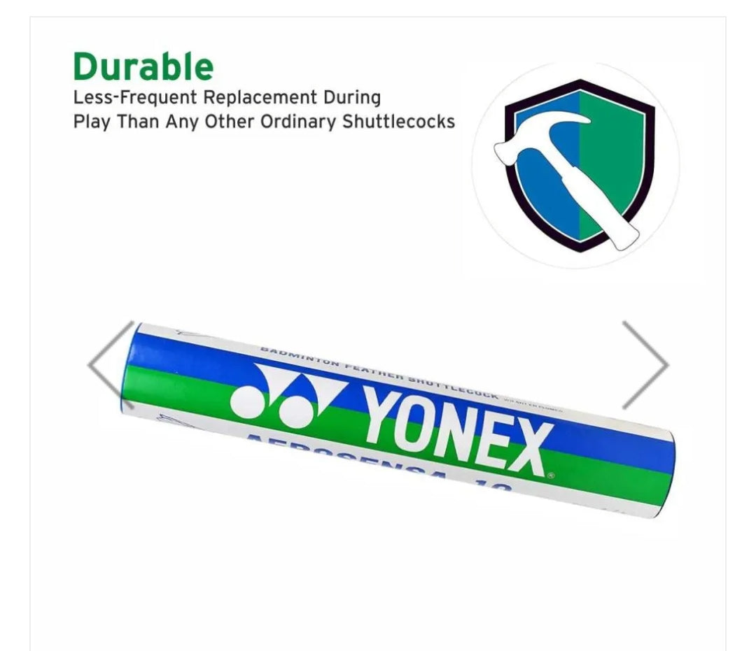 YONEX Aeroclub TR Feather Badminton Shuttlecock acbtr