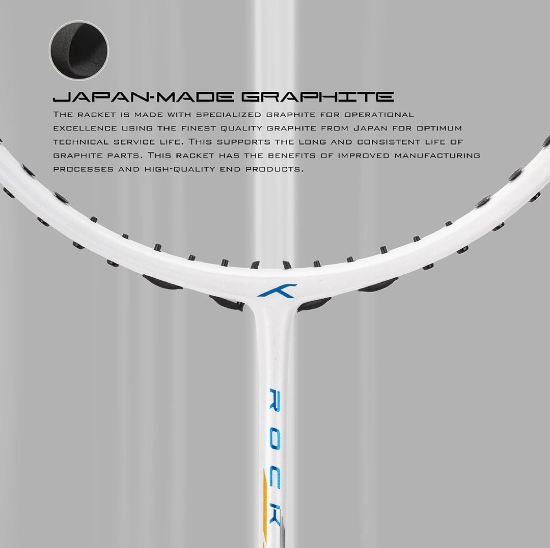 HUNDRED Rock 88 Carbon Fibre Strung Badminton Racket