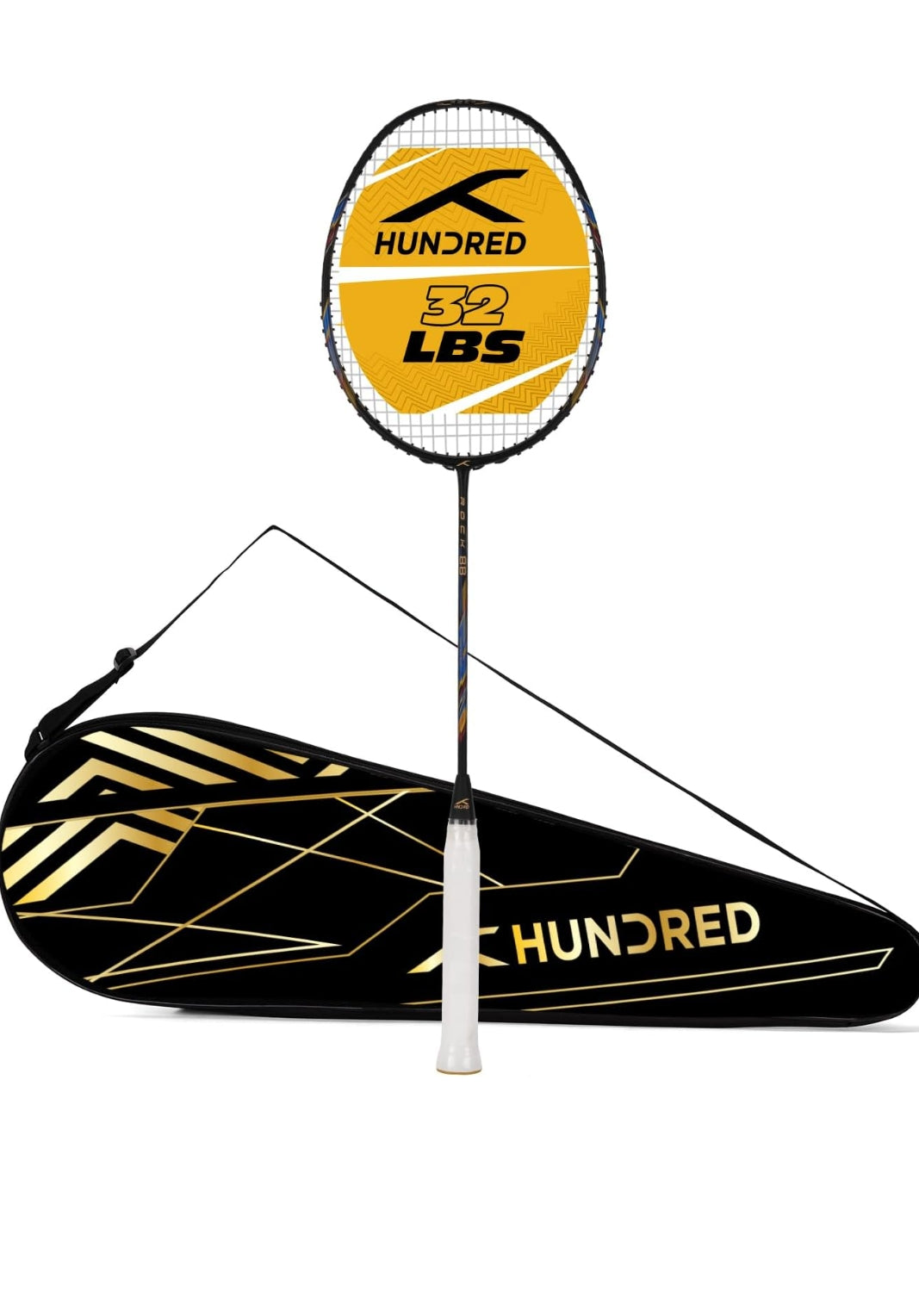 HUNDRED Rock 88 Carbon Fibre Strung Badminton Racket