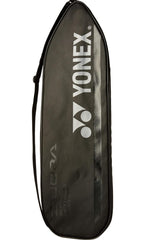 YONEX Graphite Duora Z Strike Professional Badminton Racquet with free Full Cover (Black, White, 88 grams , 28 lbs Tension, Made in Japan)