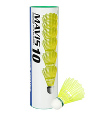 Yonex Mavis 10 Nylon Shuttlecock, Pack of 6