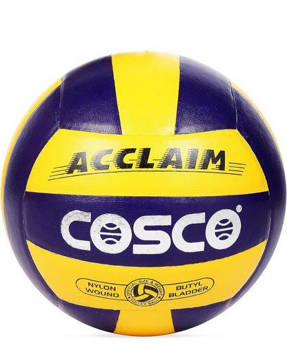 Cosco Acclaim Faux Leather, Nylon Volleyball, Size 4 – Sonu Sports Cosco Acclaim Faux Leather, Nylon Volleyball, Size 4 – Sonu Sports