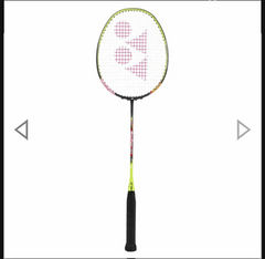 Yonex Graphite Muscle Power 55 Light Strung Badminton Racket, 4U5 - Light Green