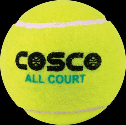 Cosco All Court Tennis Ball, Pack of 3