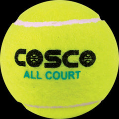 Cosco All Court Tennis Ball, Pack of 3