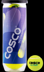 Cosco All Court Tennis Ball, Pack of 3