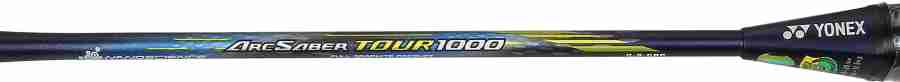 YONEX Arcsaber Tour 1000 Blue Strung Badminton Racquet