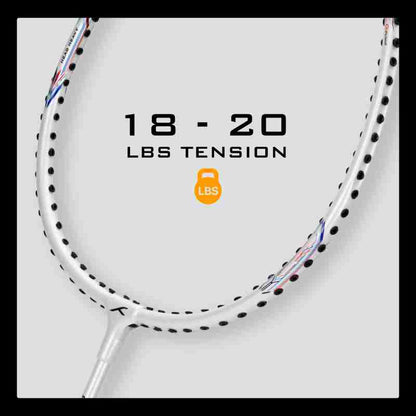 HUNDRED POWERTEK 200 JR Badminton Racket with Full Cover