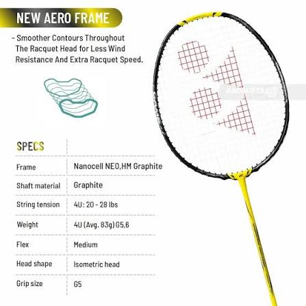 Yonex NANOFLARE 1000 GAME Badminton Racket