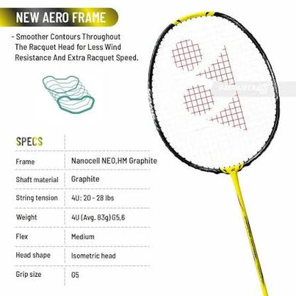 Yonex NANOFLARE 1000 GAME Badminton Racket